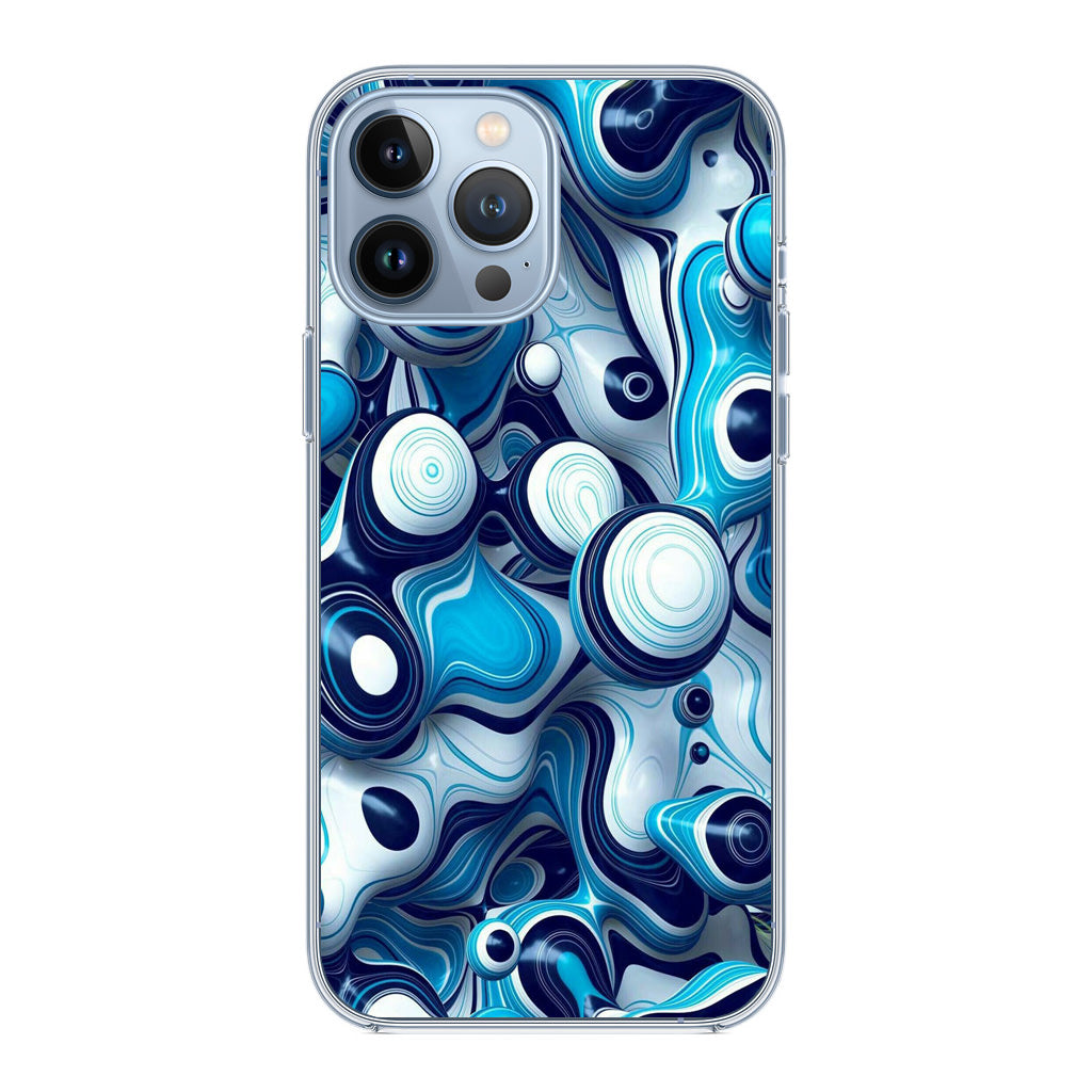 Abstract Art All Blue iPhone 13 Pro / 13 Pro Max Case