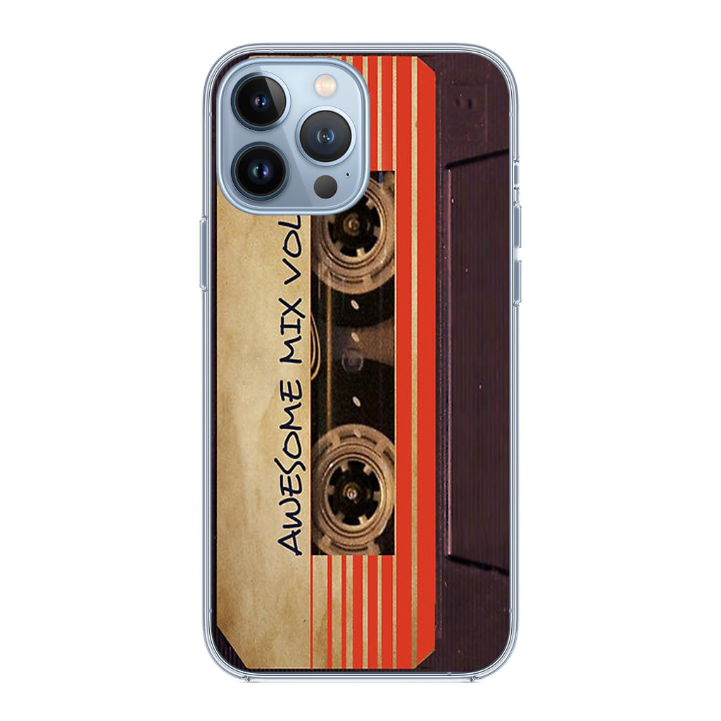 Awesome Mix Vol 1 Cassette iPhone 13 Pro / 13 Pro Max Case