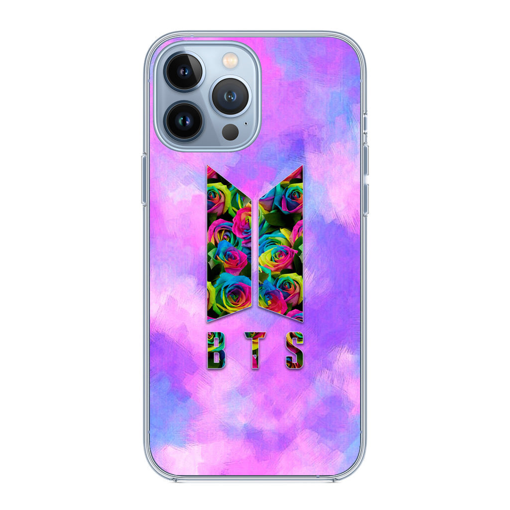 BTS Flower Logo iPhone 13 Pro / 13 Pro Max Case