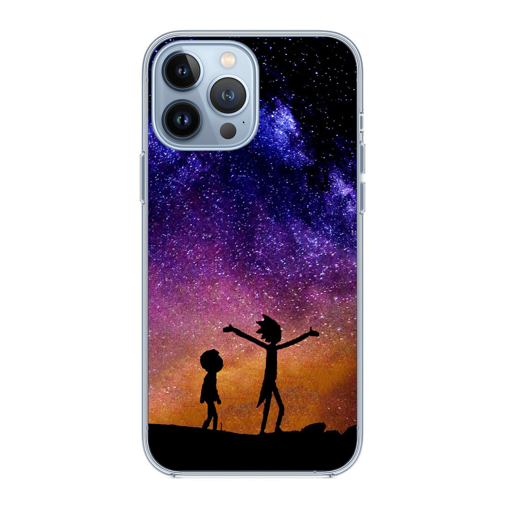 Rick And Morty Space Nebula iPhone 13 Pro / 13 Pro Max Case
