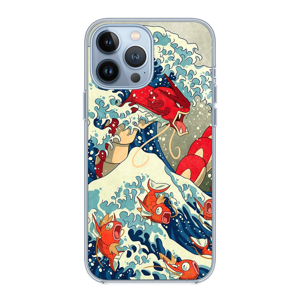 The Great Wave Of Gyarados iPhone 13 Pro / 13 Pro Max Case