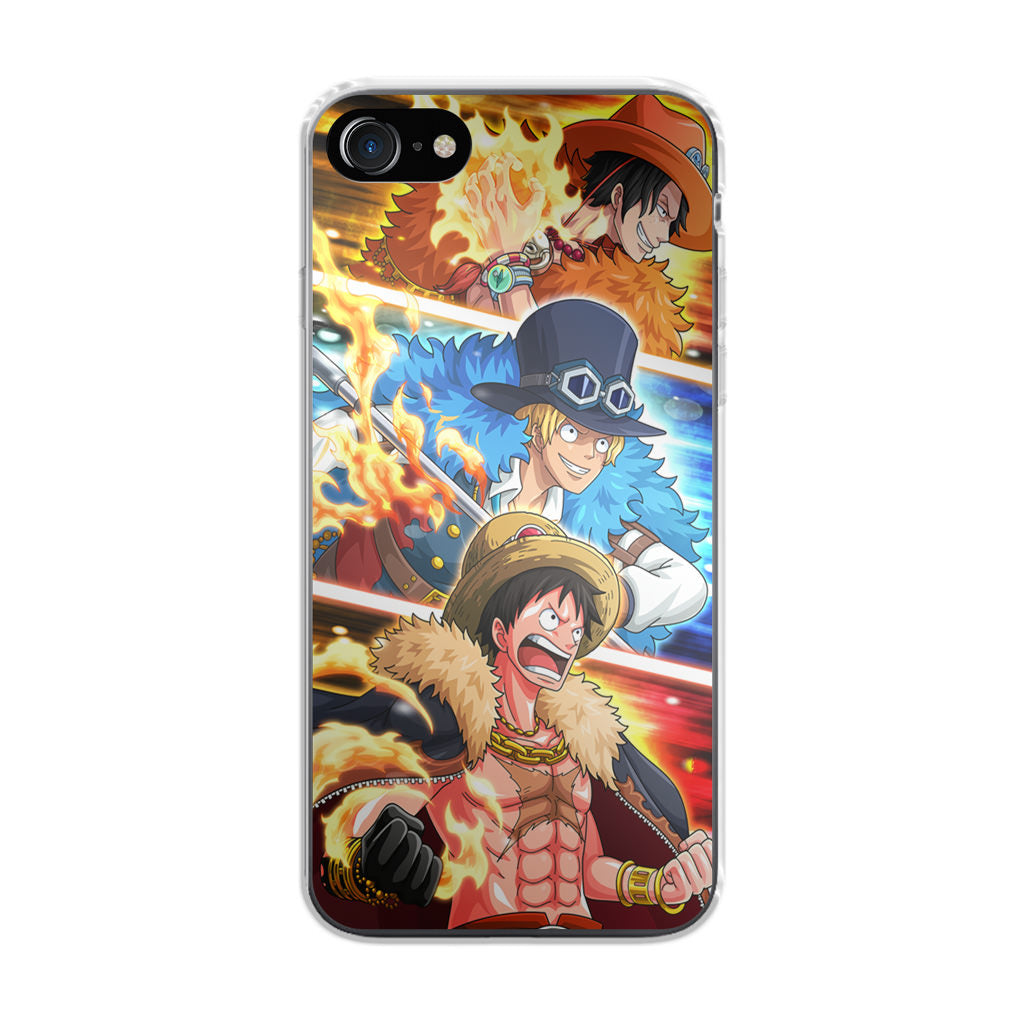 Ace Sabo Luffy iPhone SE 3rd Gen 2022 Case