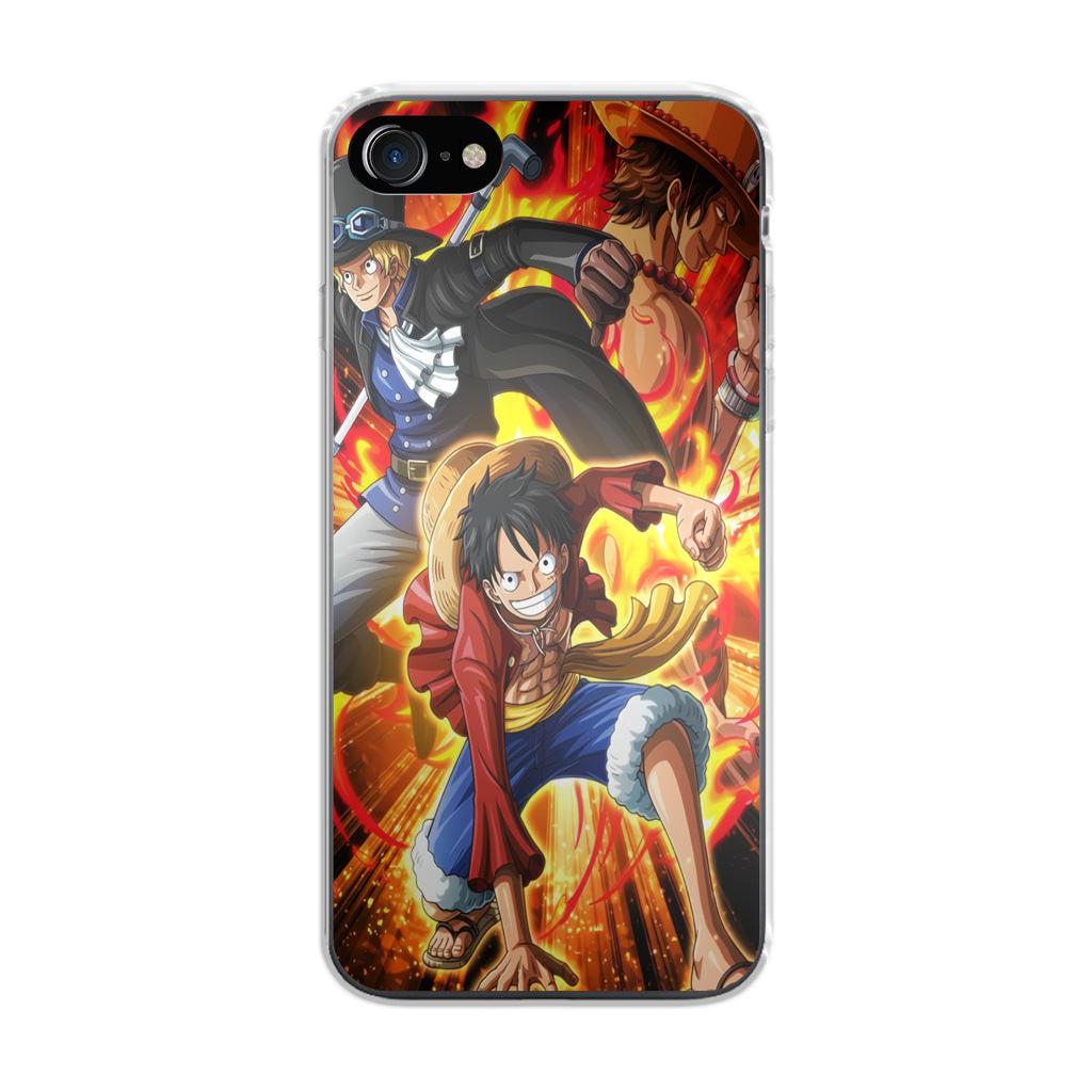 Ace Sabo Luffy Brotherhood iPhone SE 3rd Gen 2022 Case
