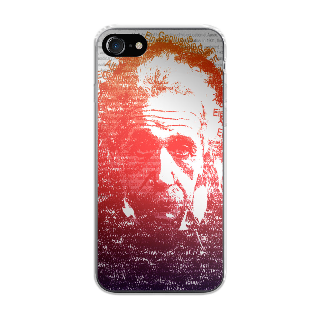 Albert Einstein Art iPhone SE 3rd Gen 2022 Case