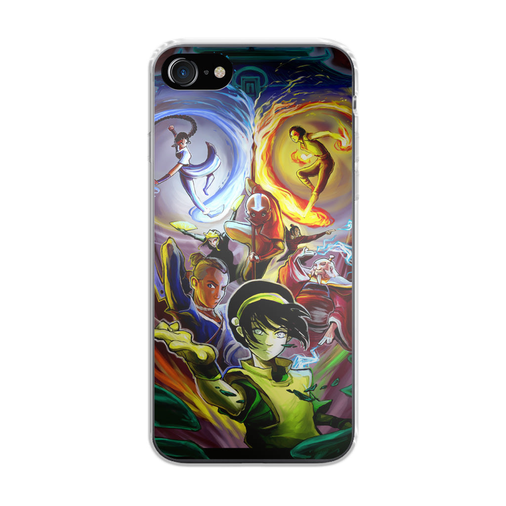 Avatar The Last Airbender Characters iPhone SE 3rd Gen 2022 Case