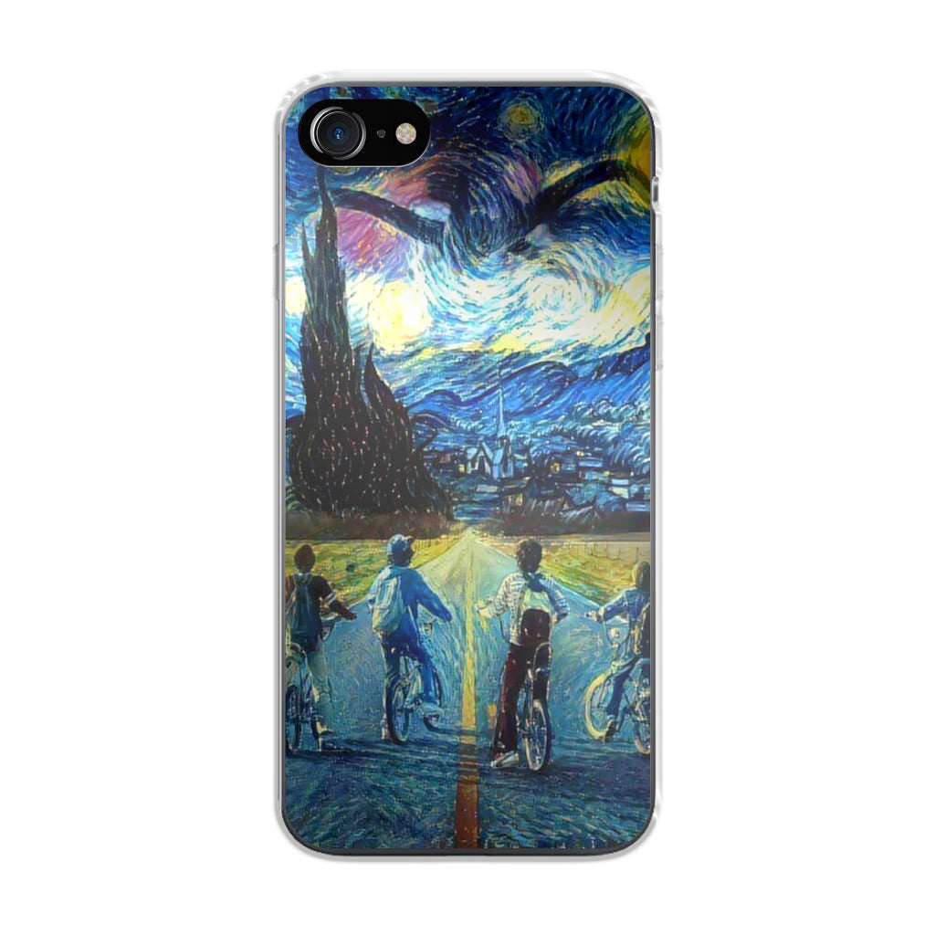 Stranger At Starry Night iPhone SE 3rd Gen 2022 Case