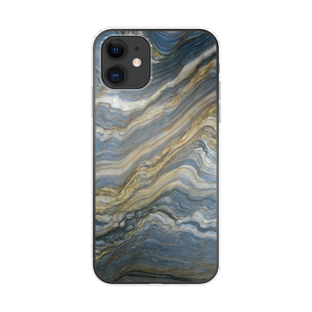Blue Wave Marble iPhone 12 Case