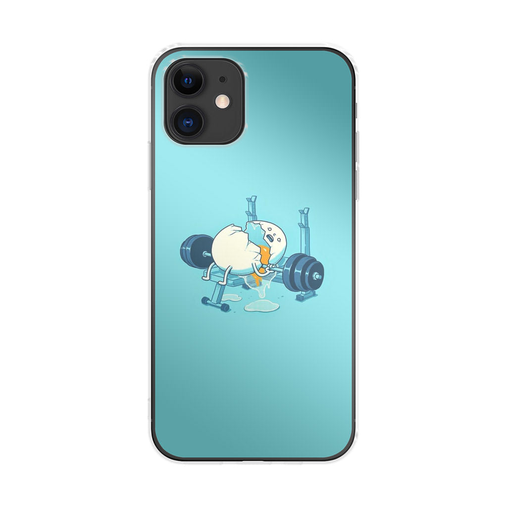 Egg Accident Workout iPhone 12 Case