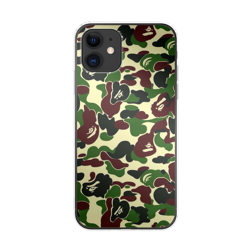 Forest Army Camo iPhone 12 Case
