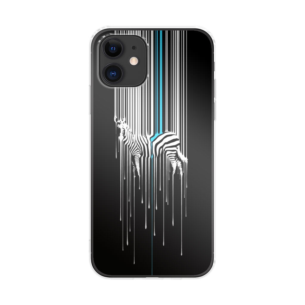 Painting Zebra iPhone 12 Case