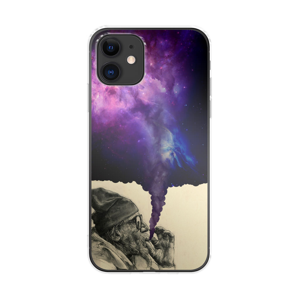 Smoking Galaxy iPhone 12 mini Case