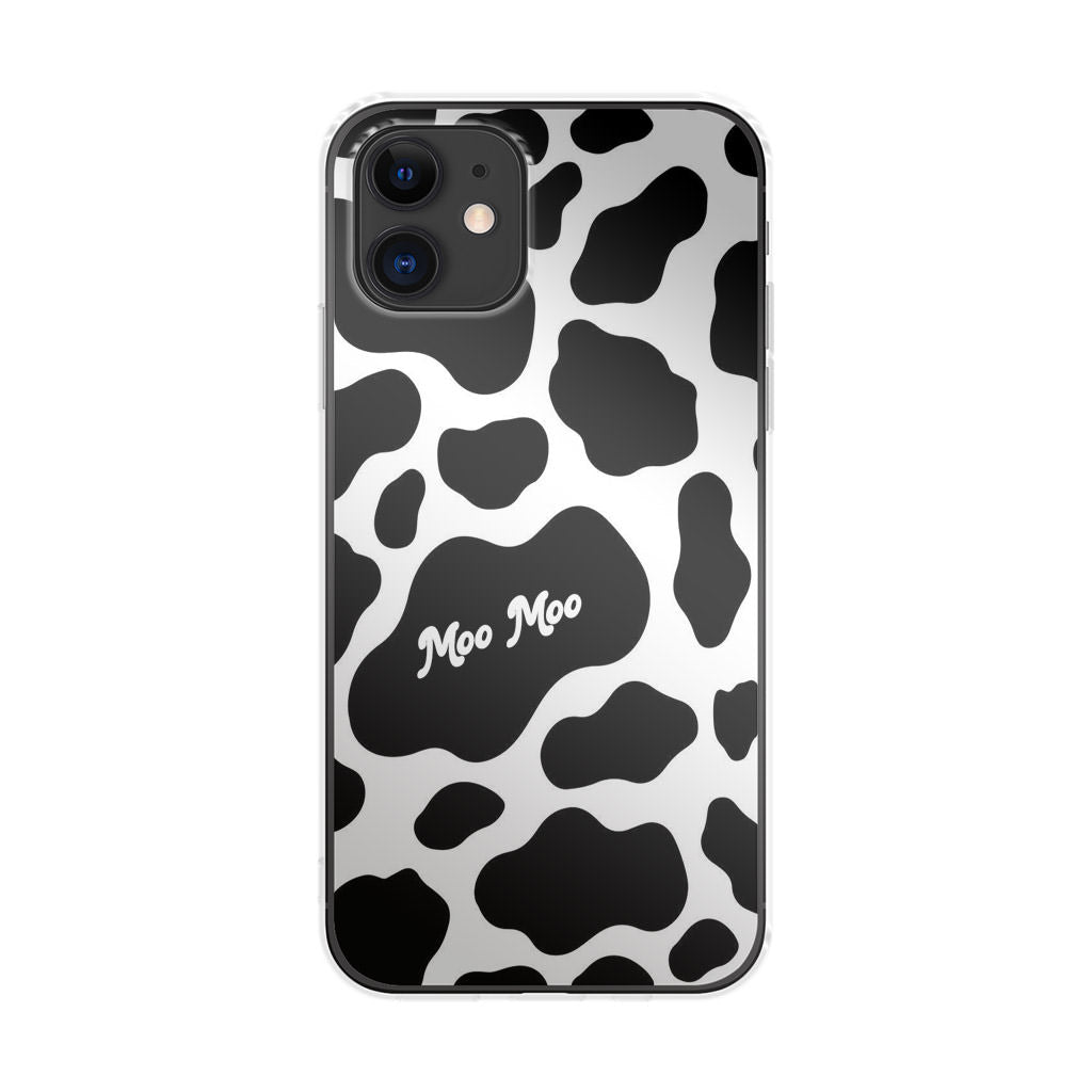 Moo Moo Pattern iPhone 12 mini Case