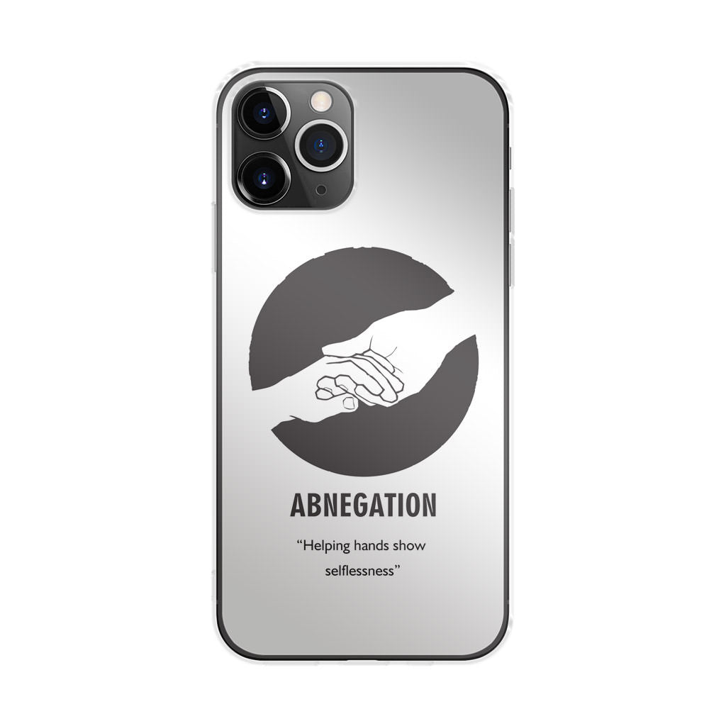 Abnegation Divergent Faction iPhone 11 Pro Max Case