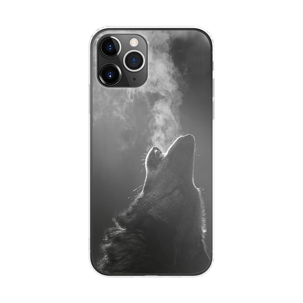 Howling Wolves Black and White iPhone 11 Pro Max Case
