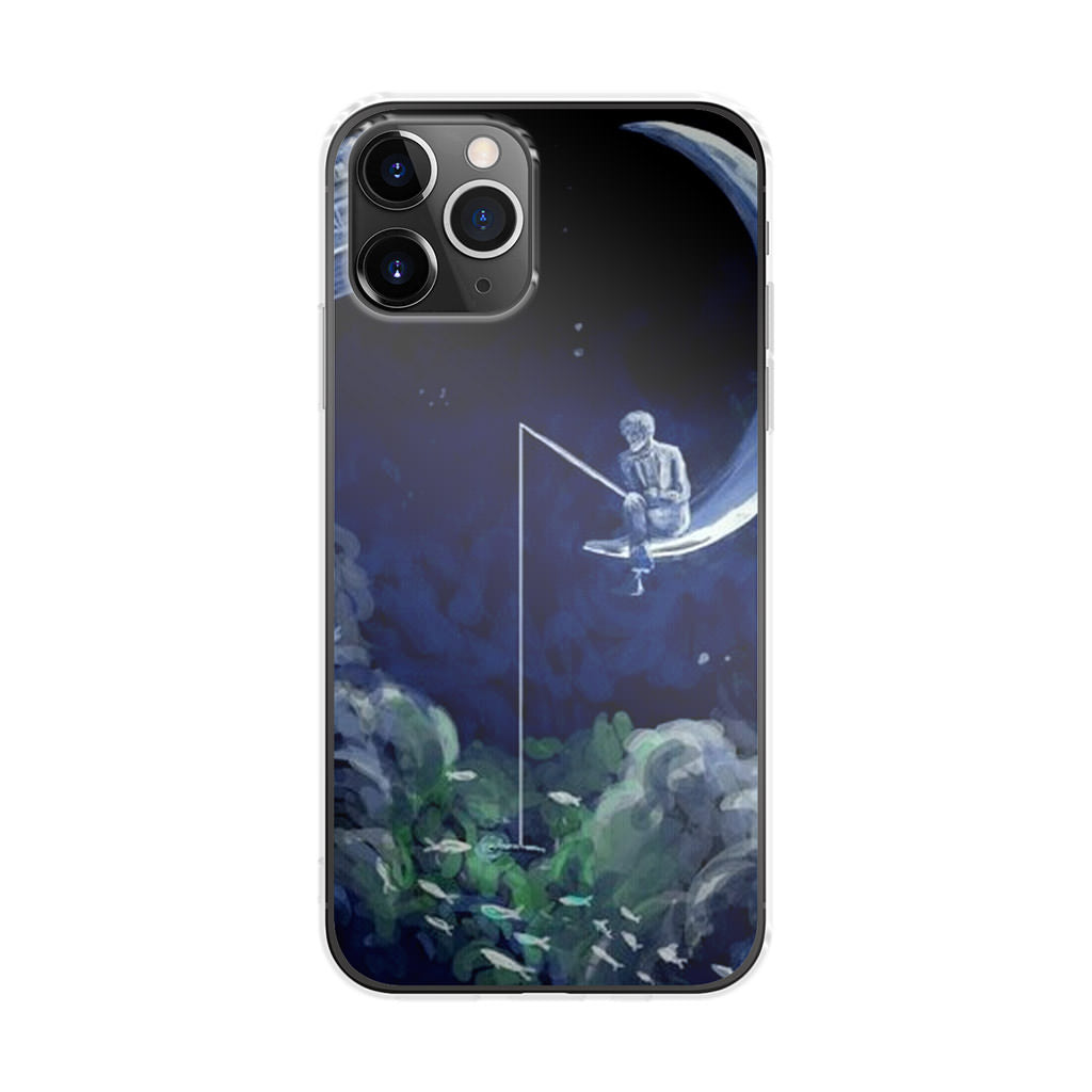Tardis Walking To The Moon iPhone 11 Pro Max Case