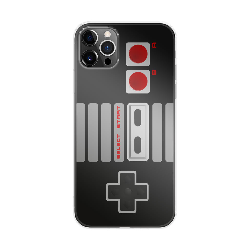 Black Console Controller iPhone 12 Pro Case