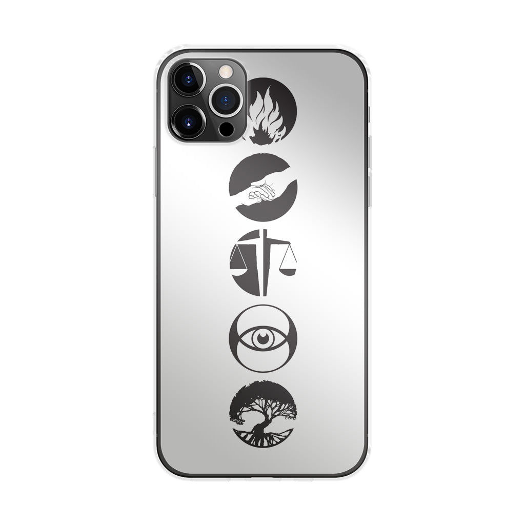 Divergent Factions iPhone 12 Pro Case