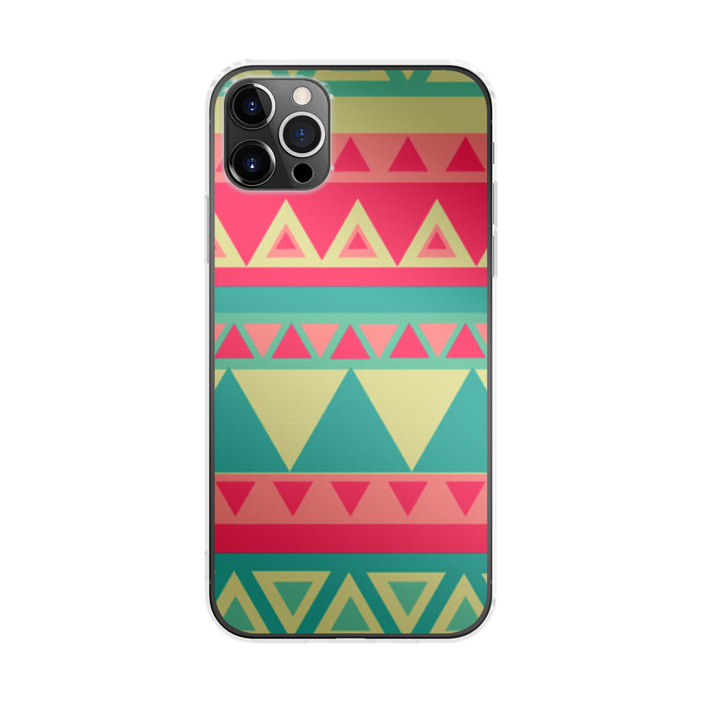 Old Aztec Pattern iPhone 12 Pro Case