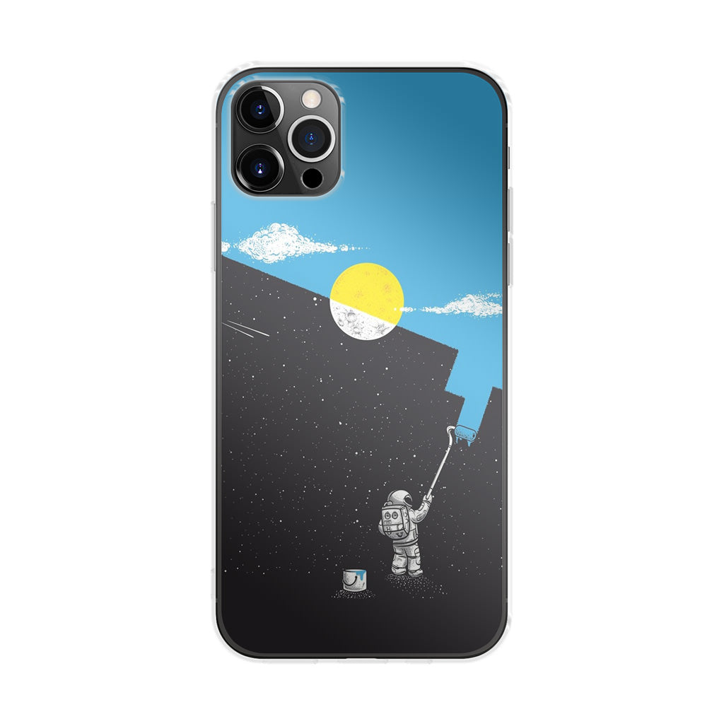 Space Paiting Day iPhone 12 Pro Case
