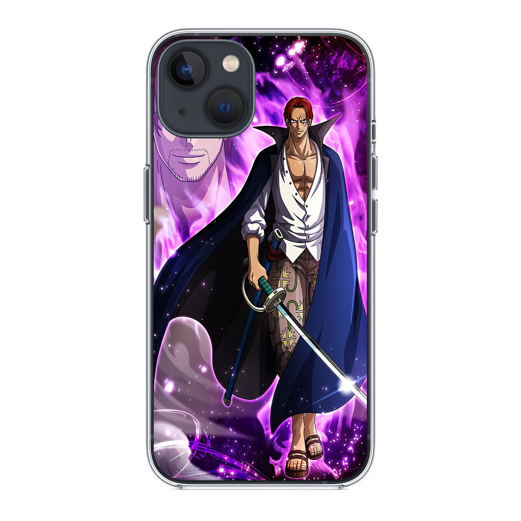 The Emperor Red Hair Shanks iPhone 14 / 14 Plus Case