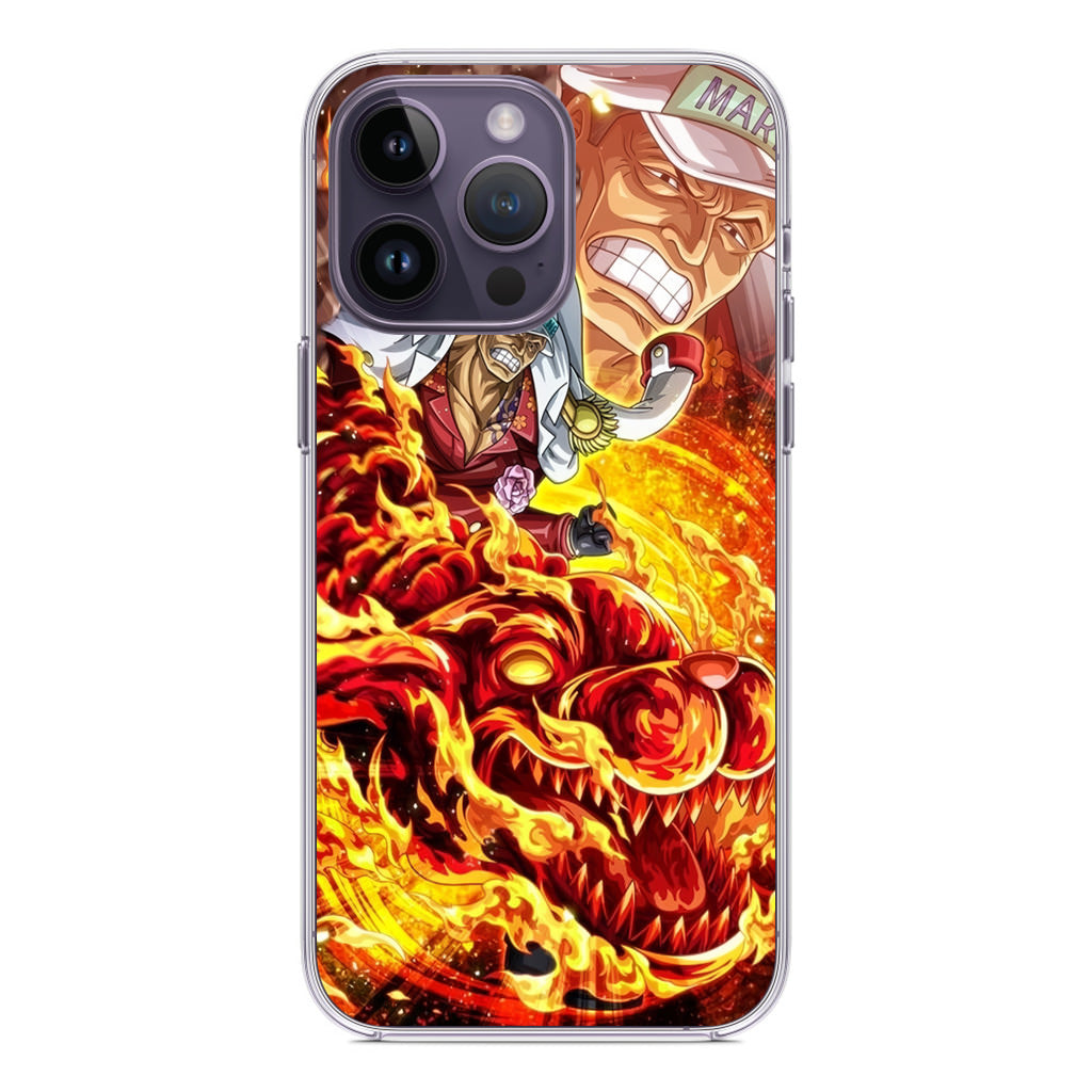 Admiral Akainu iPhone 14 Pro / 14 Pro Max Case