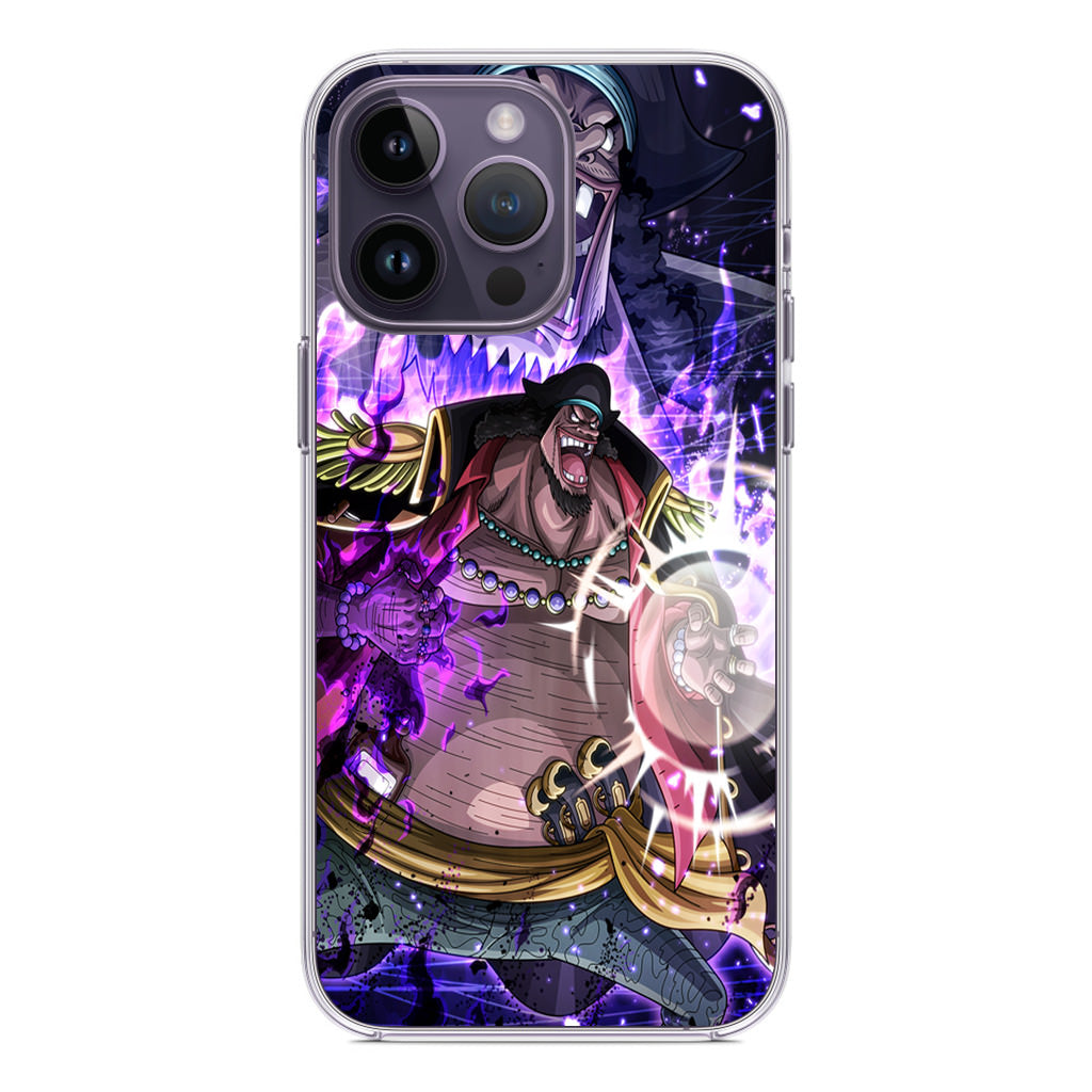 Kurohige With Two Devil Fruits Power iPhone 14 Pro / 14 Pro Max Case