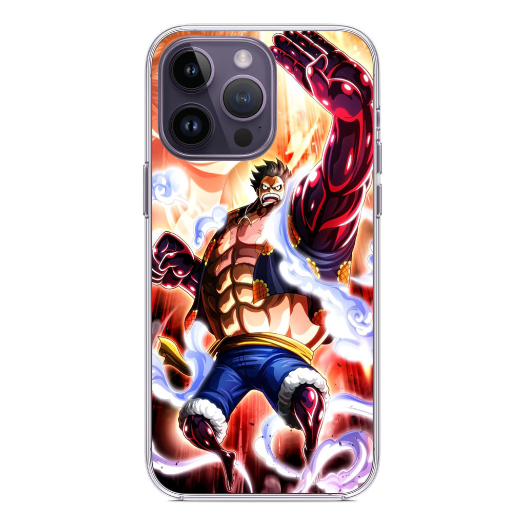 Luffy Bounce Man iPhone 14 Pro / 14 Pro Max Case