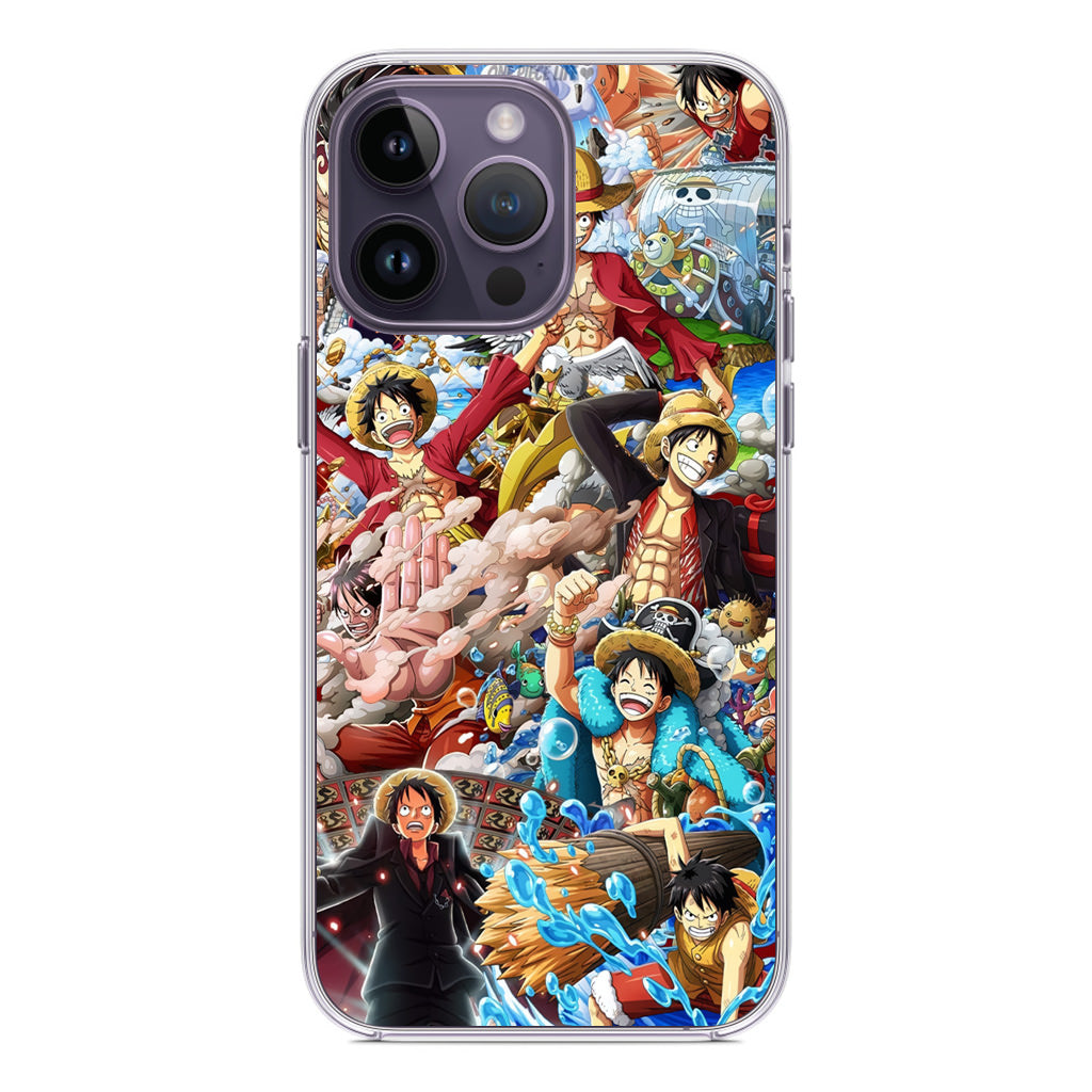 Monkey D Luffy Collections iPhone 14 Pro / 14 Pro Max Case