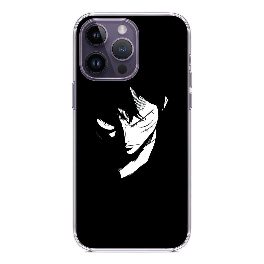 Monkey D Luffy Silhouette iPhone 14 Pro / 14 Pro Max Case