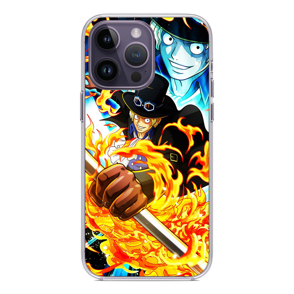 Sabo One Piece iPhone 14 Pro / 14 Pro Max Case