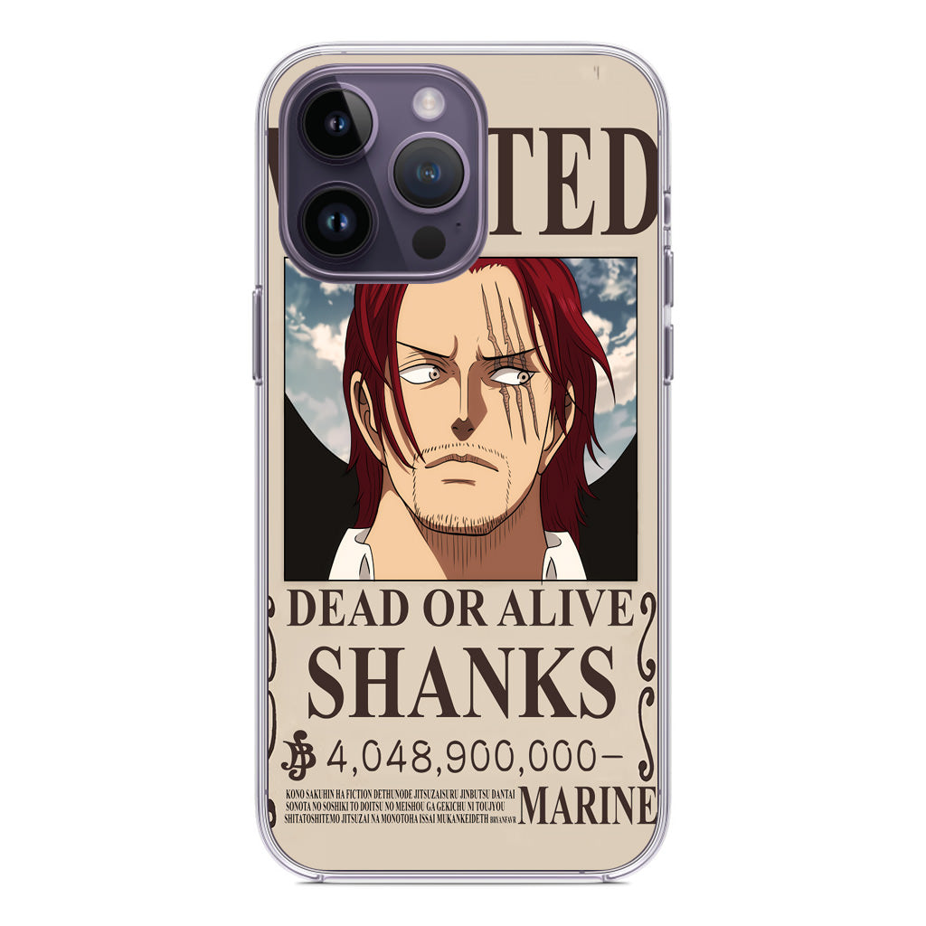 Shanks Bounty iPhone 14 Pro / 14 Pro Max Case