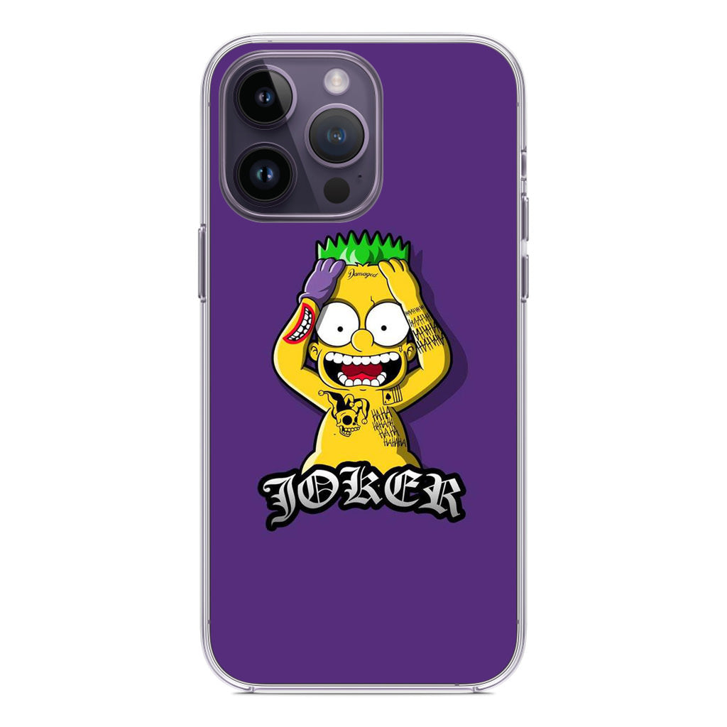 Bart Joker iPhone 14 Pro / 14 Pro Max Case