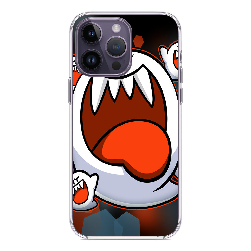 Boo Ghost Cartoon iPhone 14 Pro / 14 Pro Max Case