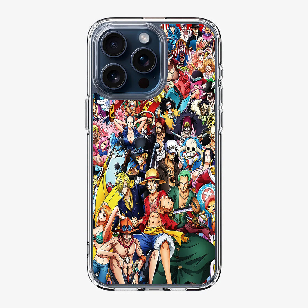 One Piece Characters In New World iPhone 15 Pro / 15 Pro Max Case