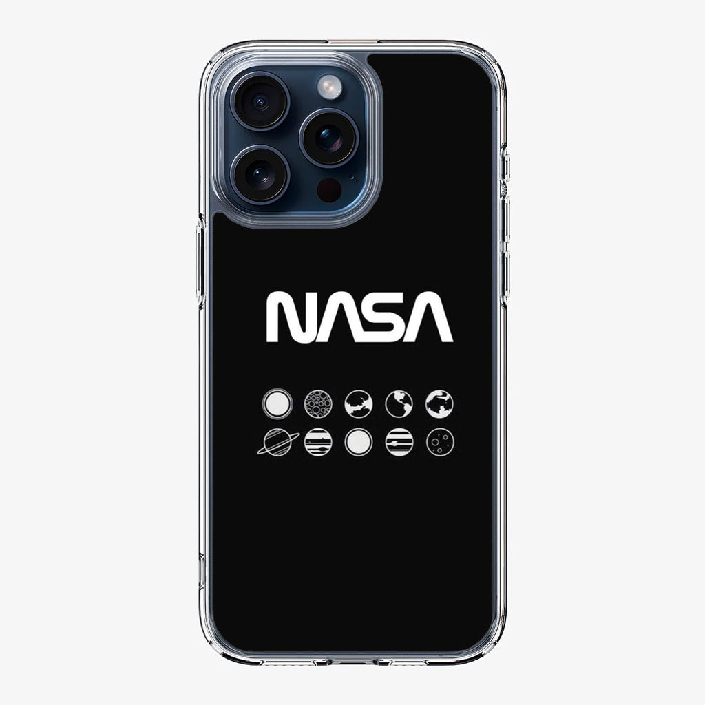 NASA Minimalist iPhone 15 Pro / 15 Pro Max Case