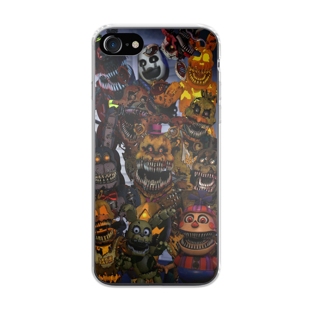 Five Nights at Freddy's Scary Characters iPhone SE 3rd Gen 2022 Case