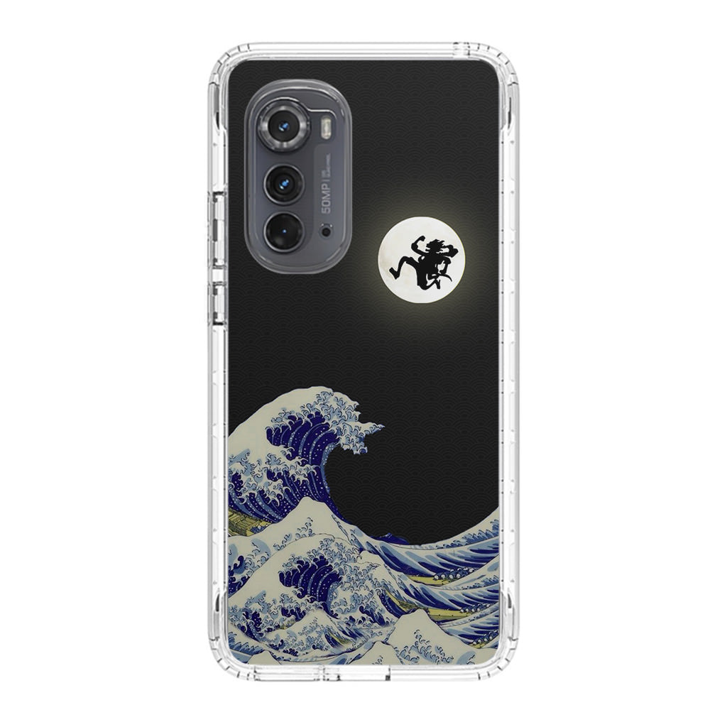 God Of Sun Nika With The Great Wave Off Motorola Edge 2022 Case