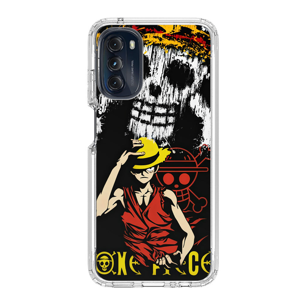 Monkey D Luffy Paint Art Motorola Moto G 5G 2022 Case
