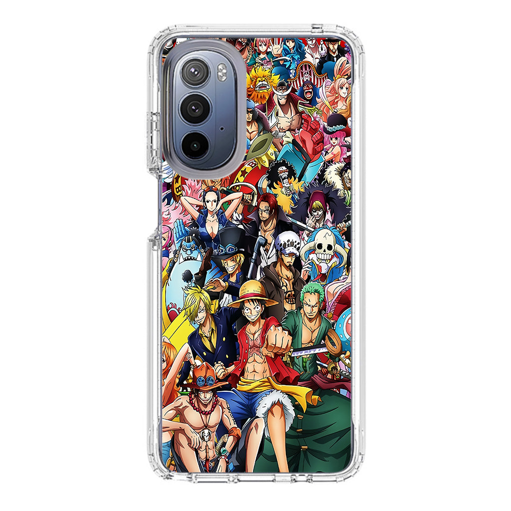 One Piece Motorola Moto G Stylus Clear Case