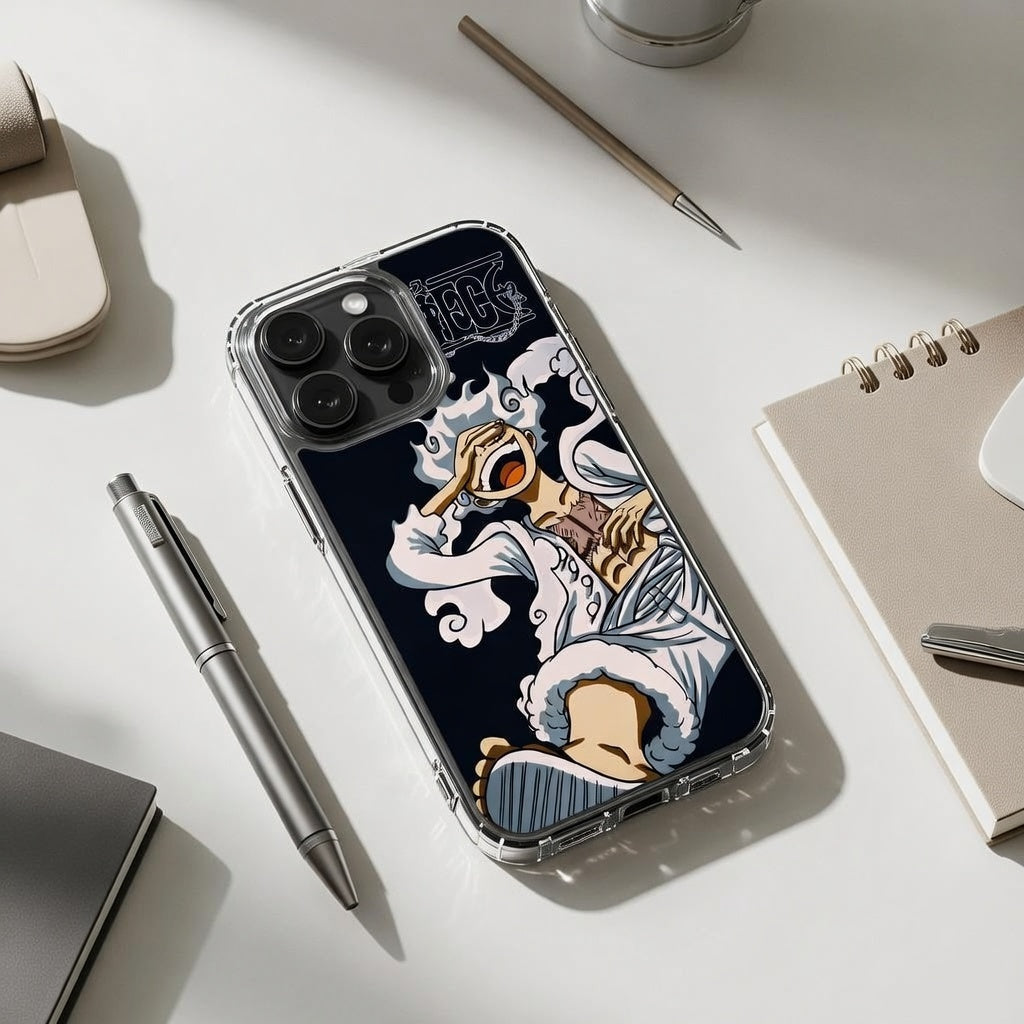 Gear 5 Iconic Laugh Case - Premium Anime Design - iPhone