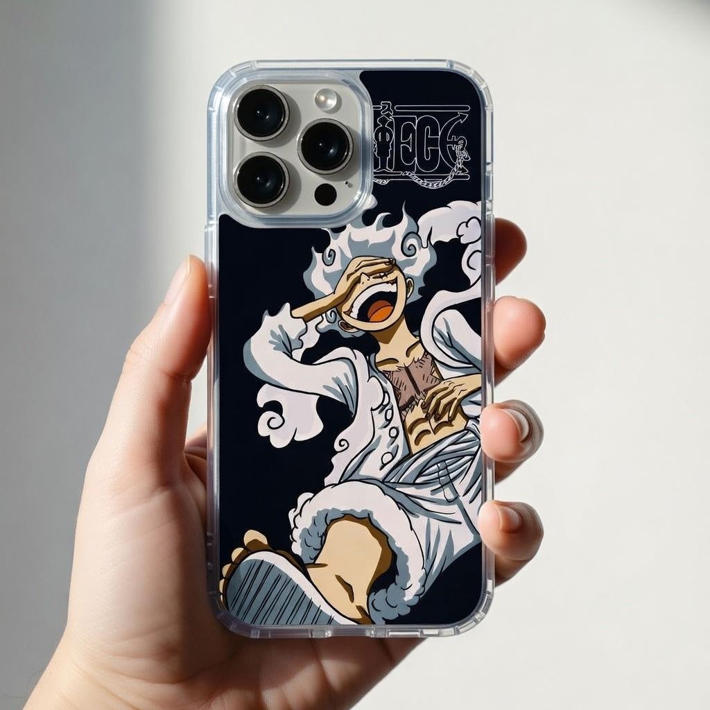 Gear 5 Iconic Laugh Case - Premium Anime Design - iPhone