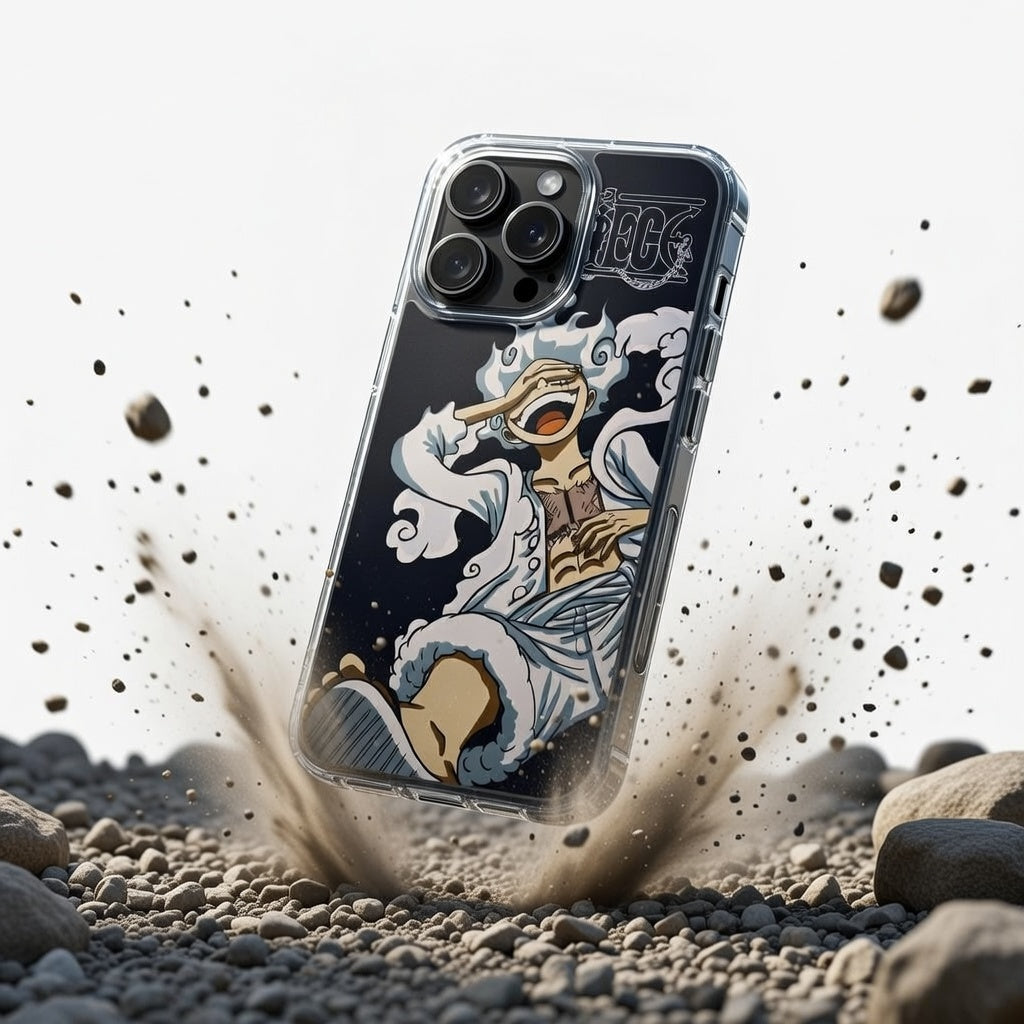 Gear 5 Iconic Laugh Case - Premium Anime Design - iPhone