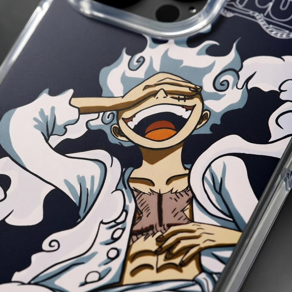 Gear 5 Iconic Laugh Case - Premium Anime Design - iPhone
