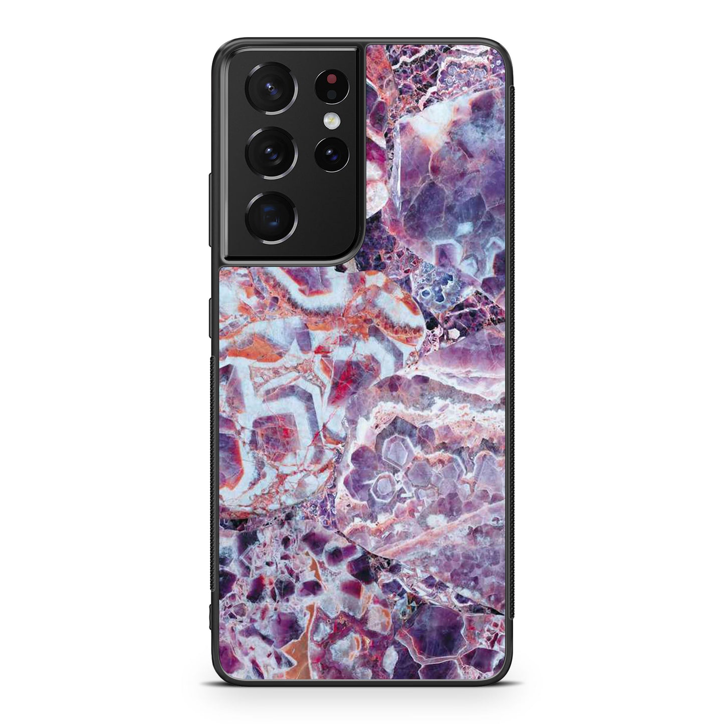 Purple Marble Galaxy S21 Ultra Case