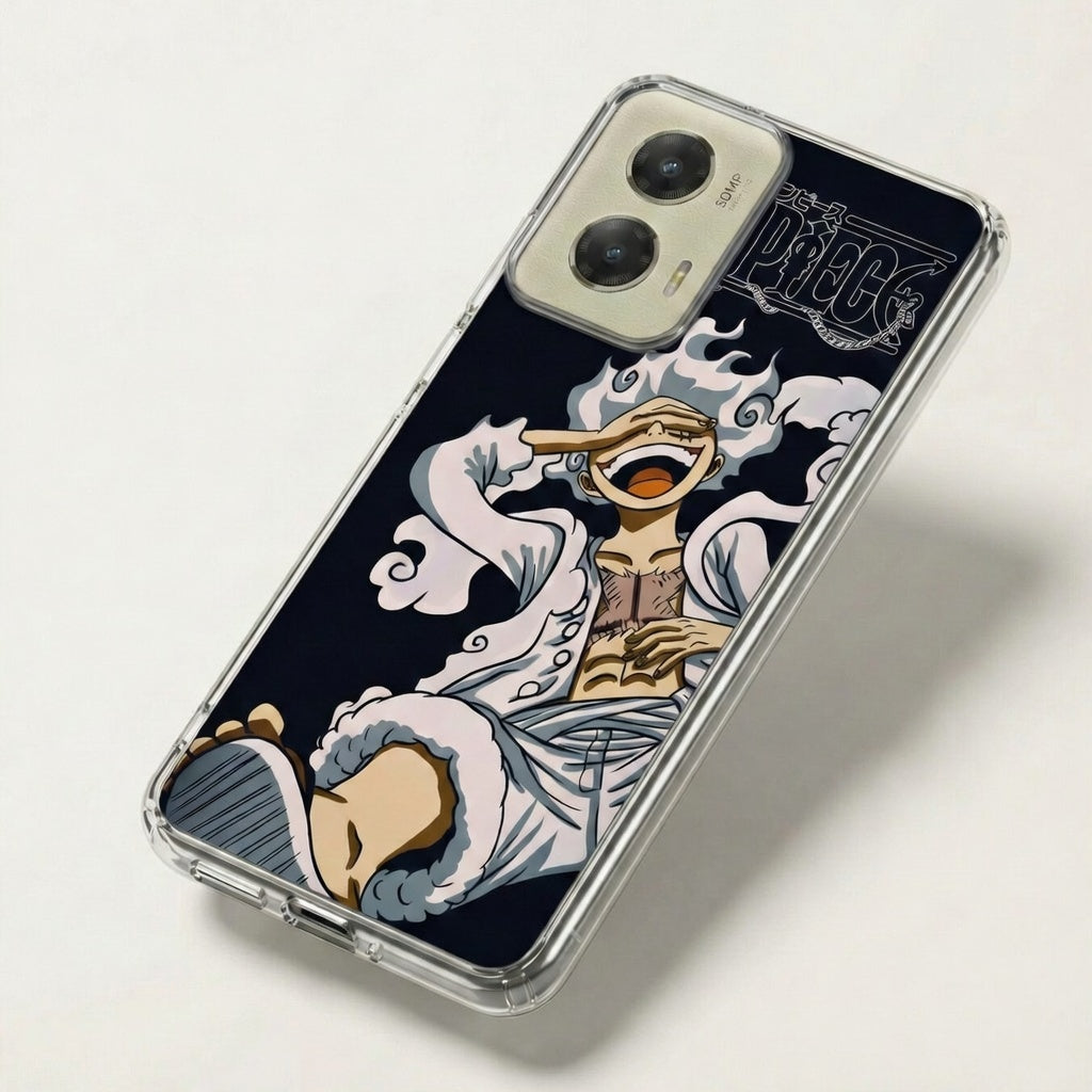 Gear 5 Iconic Laugh Case - Premium Anime Design - Motorola