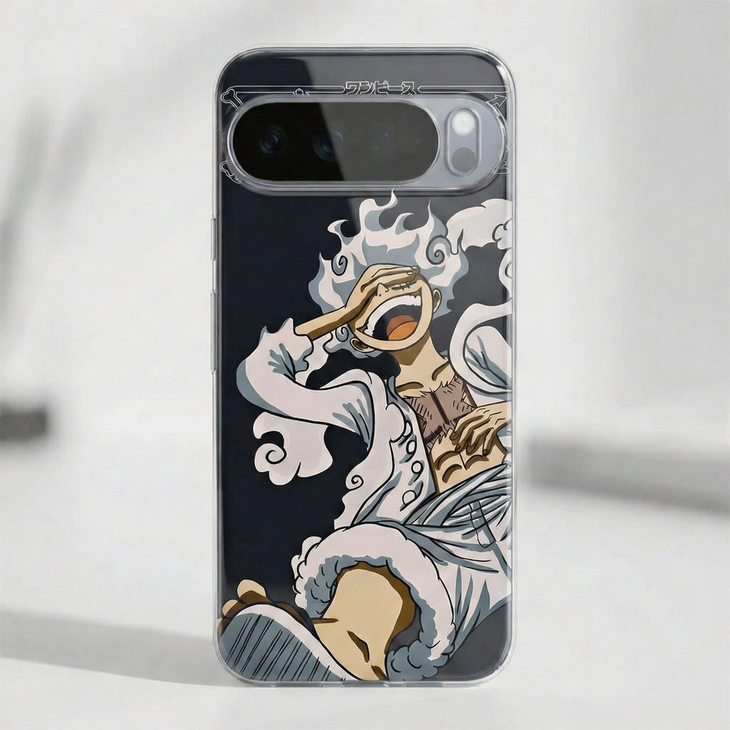 Gear 5 Iconic Laugh Case - Premium Anime Design - Google Pixel