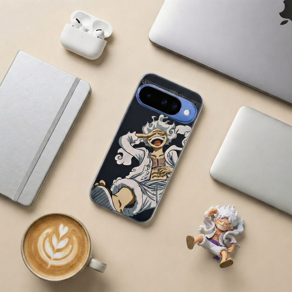 Gear 5 Iconic Laugh Case - Premium Anime Design - Google Pixel