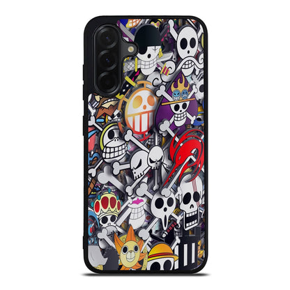 All Pirate Symbols One Piece Samsung Galaxy A26 5G / A36 5G / A56 5G Case