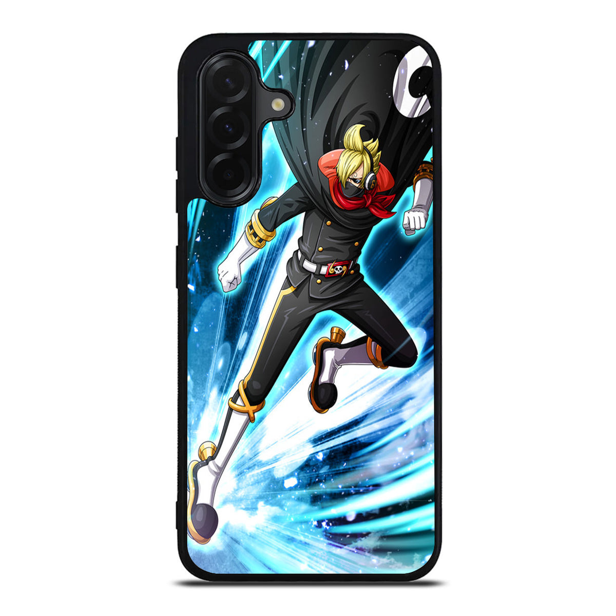 Stealth Black Vinsmoke Sanji Samsung Galaxy A26 5G / A36 5G / A56 5G Case