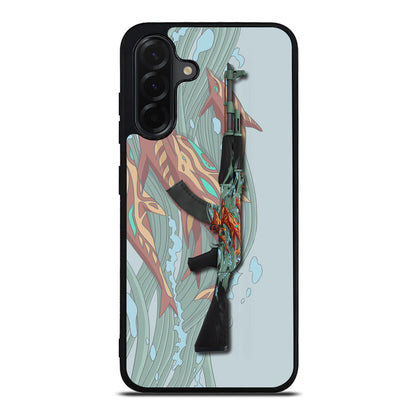 AK-47 Aquamarine Revenge Samsung Galaxy A26 5G / A36 5G / A56 5G Case
